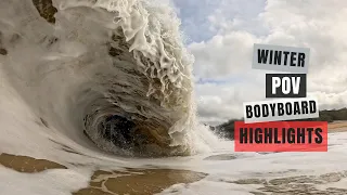 Winter Bodyboard POV Highlights 2024