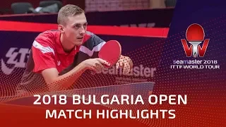 Ma Long vs Liam Pitford Bulgaria Open Table Tennis 2018