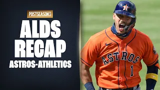 Carlos Correa, George Springer, Astros bats go off in ALDS win | ALDS (Astros-Athletics) Highlights