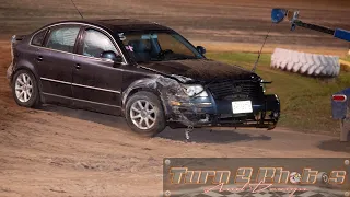 Spectator Race Crash -  Shawano Speedway Dirt Track - 8/21/2021