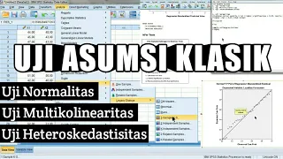 Tutorial SPSS Uji Asumsi Klasik : Uji Normalitas, Uji Multikolinearitas dan Uji Heteroskedastisitas