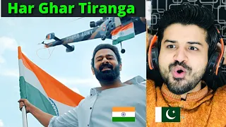 Pakistani Reacts to Har Ghar Tiranga Full Video Song | Prabhas | Narendra Modi | Reaction Vlogger