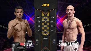 Джозиель Сильва vs. Гога Шаматава | Josiel Silva vs. Goga Shamatava | ACA 116 - Moscow