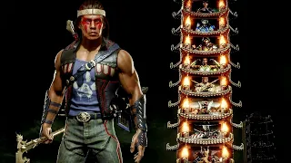 Champion Klassic Tower Spring Lightning Nightwolf | Very Hard | Mortal Kombat 11 - No Commentary