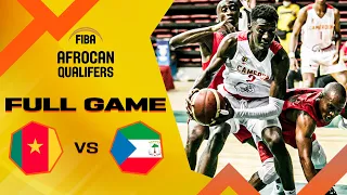 Cameroon v Equatorial Guinea | Full Basketball Game | FIBA AfroCan 2023 - Qualifiers