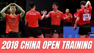 INCREDIBLE FOREHANDS! | MA LONG 3 POINT FOREHAND @ 2018 China Open