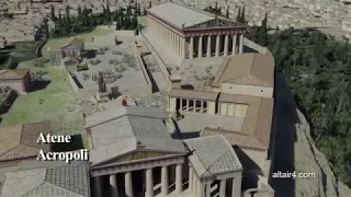 Acropolis in Athens.  A 3D Reconstruction