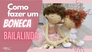 [Passo a Passo] Como fazer boneca bailarina de pano