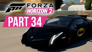 Forza Horizon 2 Gameplay Walkthrough Part 34 - BATMOBILE LAMBORGHINI VENENO