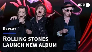 IN FULL - Rolling Stones launch new album at the Hackney Empire theatre in east London | AFP