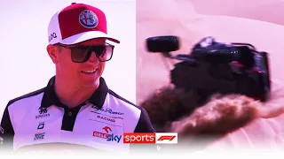 Kimi Räikkönen goes dune buggy racing...and crashes twice!
