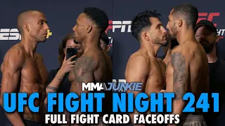 UFC Fight Night 241 Full Fight Card Faceoffs From Las Vegas