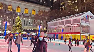 Bryant Park New York Ice Skating 2022 | Ice Skating NYC 2022