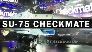 SUKHOI SU-75 CHECKMATE RF-00075 | Russia pitches futuristic jet at Dubai Airshow 2021