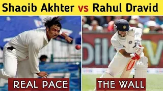 Rahul Dravid VS Shoaib Akhter | Rahul's Great Defend | Pace vs Wall | TrT sports