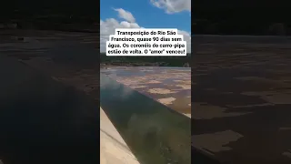 NORDESTINOS CONTINUAM SEM ÁGUA NA TRANSPOSIÇÃO DO RIO SÃO FRANCISCO!