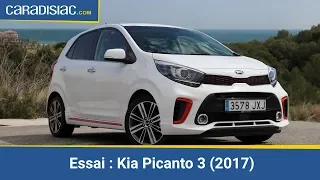 Essai vidéo - Kia Picanto 3 (2017) : le sens de l'hospitalité