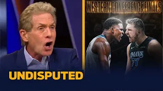 UNDISPUTED | "DALLAS in 6, Doncic owning Edwards" - Skip reacts Mavericks vs T-Wolves in West Finals