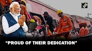 Odisha Train accident: PM Modi lauds rescue teams working tirelessly at accident site in Balasore