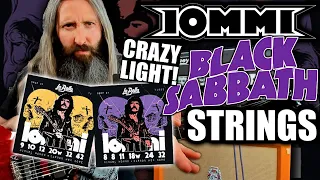 THIN Strings for THICK Riffs? | Black Sabbath Tony Iommi's NEW Signature La Bella Strings