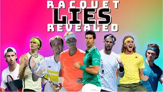 The REAL racquets used by top tennis players (what the big brands DON'T want you to know...)