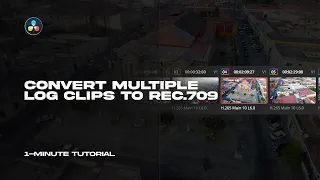 This Is How You Convert LOG to REC.709 | Davinci Resolve Tutorial