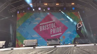 Katrina and the Waves - Walking on Sunshine at Bristol Pride on 9th July 2022