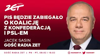 Jacek Sasin proponuje koalicję z Konfederacją na antenie Radia ZET