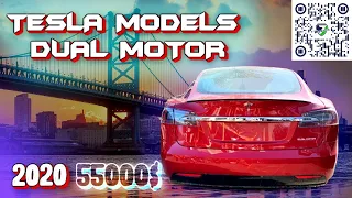 2020 TESLA MODEL S DUAL MOTOR - 55000$ (2-я часть).