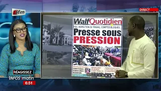 Yenekay yi ak Cheikh DIOP - Infos matin du 05 juin 2024