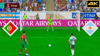 FIFA 23 - PORTUGAL vs. ARGENTINA - Penalty Shootout - Ronaldo vs Messi - Qatar World Cup Final