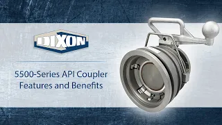 5500 Series API Coupler Features and Benefits