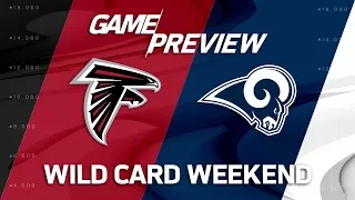 Atlanta Falcons vs. Los Angeles Rams | NFL Wild Card Weekend Game Preview | Move the Sticks