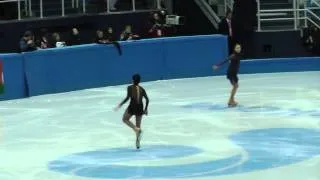 2014 Russian Nationals Ladies  warm up SP part 2