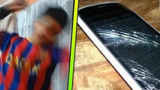 ESTOS NIÑOS DESTROZARON su TELÉFONO MÓVIL BRUTALMENTE y FUERON GRABADOS !!