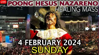 LIVE: Quiapo Church Mass Today - 4 February 2024 (Sunday) HEALING MASS