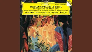 Debussy: Sonata For Flute, Viola And Harp, L. 137: 1. Pastorale
