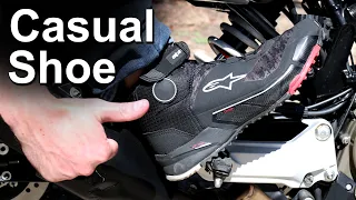 Casual Motorcycle Shoe? Alpinestars CR-X Drystars!