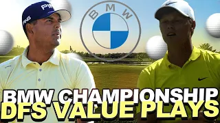 DFS Value Plays - 2022 BMW Championship: Top Draftkings Golf Plays Priced under $8,000