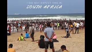 HUGE TURN UP AT THE SOUTH BEACH, I DID NOT EXPECT THIS IN DURBAN | SOUTH AFRICA