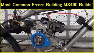 What Most Misunderstand When You BUILD or BUY A MS460 Motorized Bicycle Engine!