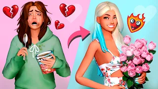 BREAKUP MAKEOVER 💔🌺 SIMS 4 STORY