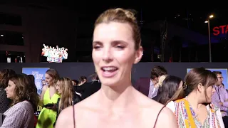 Exclusive Interview with Iko Uwais & Betty Gilpin at the Premiere of STUBER