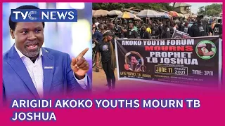 Arigidi Akoko Youths Mourn TB Joshua