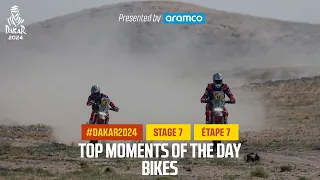 Bikes Top moments - Stage 7 - #Dakar2024