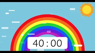 Rainbow Timer 40 Minute 🌈