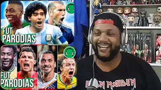 REACT ♫ COMPREI UM LANÇA pt. 8 = LEMBREI DE UM LANCE ♫ E SE AS LENDAS DO FUTEBOL VOLTASSEM A JOGAR?