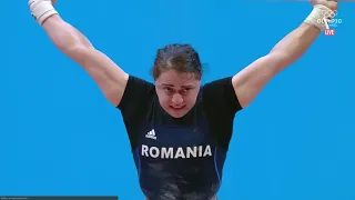 Irina Lepșa 🇷🇴 – 235kg 5th Place – 2019 World Weightlifting Championships – Women's 64 kg