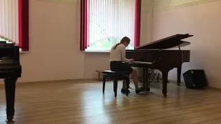 Анна Баровская (13 лет) Выпускной экзамен по фортепиано.