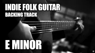 Indie Folk Guitar Backing Track In E Minor